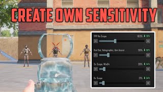 How to Make Your Own Sensitivity  2024 Best Zero Recoil Sensitivity for BGMI  PUBG MOBILE 😱🔥 [upl. by Elbag291]