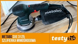 Metabo SXE 3125  Szlifierka mimośrodowa [upl. by Yeargain]