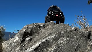 Scale defender trx4m trailing rock hills [upl. by Ssitruc]