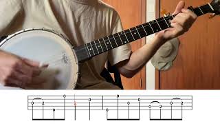 Hangman’s Reel  Two Finger Banjo [upl. by Bilow]