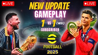 efootball New Update Gameplay ⚽ 💥 efootballlive efootball2025 efootball25 [upl. by Ahsikin]