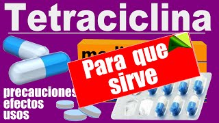 OXITETRACICLINA trata infecciones para que sirve [upl. by Andre]