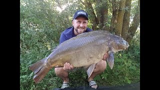 Carp fishing in france on Ile cube and étang de la Noue du Bois with Danny Stanmore [upl. by Naivad]