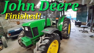 John Deere 5410 Classic tractor Restoration How we did it Paint and Repairs [upl. by Ailimaj397]