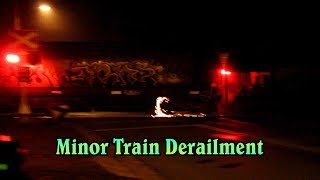 Minor Train Derailment Australian Freight Trains [upl. by Jacoba]