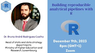 Building Reproducible Analytical Pipelines with R by Dr Bruno André Rodrigues Coelho  Tunis R User [upl. by Elvyn565]