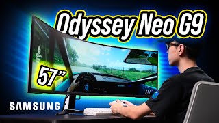 Đây là màn hình gaming đỉnh nhất hiện tại Samsung Odyssey Neo G9 57 inch [upl. by Drolet]