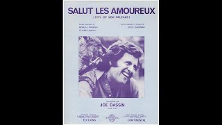 Salut Les Amoureux  Joe Dassin  1971 [upl. by Mair932]