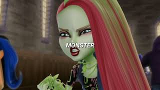 🦇MONSTER 💀🎀 HIGH  Fright 🕷️Song 💜  sub esp ⚡ [upl. by Amilas654]