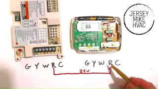 Thermostat Wiring at Control Boards [upl. by Saiff5]