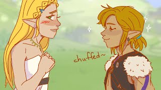 Zelda Reacts to Links Outfits [upl. by Afatsum]