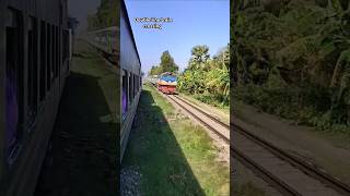 Speedy intercity train double line crossing Parjotak Express train shorts railway [upl. by Ardnatal103]