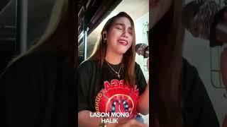 LASON mong halik Videoke version 🎤 shortsyoutube shortvideo lasonmonghalik cover covershorts [upl. by Husain]