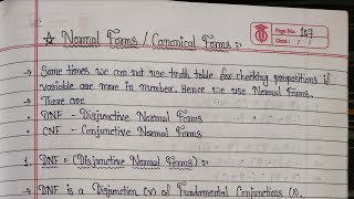 216  Normal Forms CNF DNF amp Examples  Propositional Logic  DM [upl. by Nats]