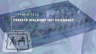 WALDORF M SOUNDSET IM1 NO TALKING  FRANK PELS [upl. by Alber]