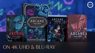 Arcane Season One  Preorder on 4K UHD amp Bluray [upl. by Ynttirb]