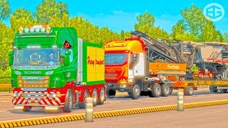 ETS2 v130 Heavy Convoys Mod [upl. by Oirotciv]