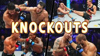 Top MMA Knockouts 2024 [upl. by Corny]