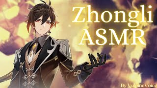 M4A Zhongli Saves You and Promises To Always Protect You Genshin Impact ASMR [upl. by Hbahsur]