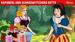 Rapunzel  Schneewittchens Kette 🪶💛  Märchen für Kinder  Gute Nacht Geschichte [upl. by Nai123]