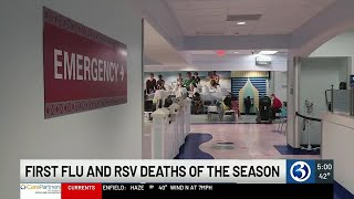 State reports first flu and RSV deaths of the season [upl. by Nahsed327]