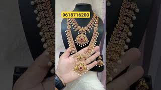 latest beautiful one gram gold jewellery wholesale prices trending viral deepuramvlogs4865 1grm [upl. by Viking593]