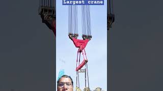 Largest crane crane construction automobile excavator technology cliff adventuretravel fun [upl. by Gesner]