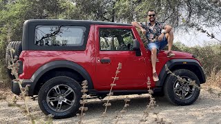 2023 Mahindra Thar RWD Diesel  Detailed Drive Review [upl. by Ferdinande211]