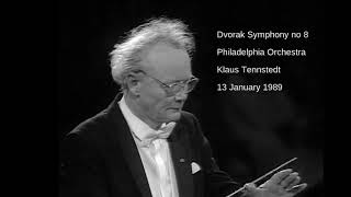 Dvorak Symphony no 8 Tennstedt [upl. by Seiber]