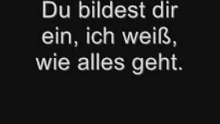 Ich und Ich  Stark Lyrics [upl. by Sudnac167]