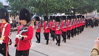 Grenadier Guards Regiment 60th anniversary Freedom of the City MANCHESTER Parade [upl. by Wemolohtrab247]