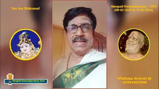 Welcome to Alangudi Radhakalyanam 2024  08th Feb 2024 to 11th Feb 2024  Invite from rkraman [upl. by Kristofor]