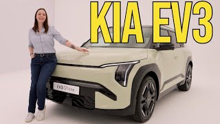 🔋 2024 Kia EV3 600 km Reichweite und FlaggschiffTechnik zum Sparpreis  Autophorie [upl. by Charis66]