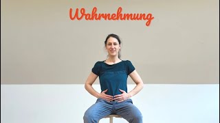 Beckenbodentraining Teil 1 von 8 Wahrnehmung [upl. by Nitas]