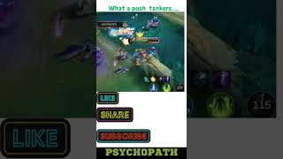 Tigreal best push got manic mllb mobilelegends tankers shorts game manic [upl. by Cordy]