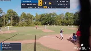 Louisiana Catahoulas 12u Blue vs New Orleans Naturals Blue 12u 20231029 [upl. by Arihsat]