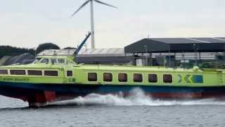 De draagvleugelboot van IJmuiden naar Amsterdam in 27 min BJ 2003 in de Oekraine [upl. by June]