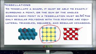 Tessellations Lesson Basic Geometry Concepts [upl. by Cooley]