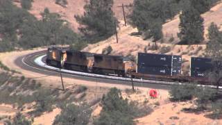 Union Pacific  Tehachapi Loop [upl. by Analihp319]