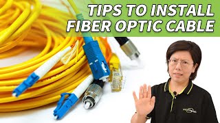 Fiber Optic Cable Installation Dos and Donts [upl. by Joiner]