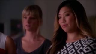 Glee Unholy trinity and Tina talk to Becky about Darrell 6x03 [upl. by Ahcsas]