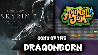 Animal Jam MASTERTRACK  The Song Of The Dragonborn remix [upl. by Weinrich]