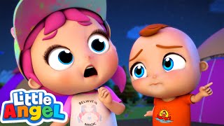 Camping Song  Jills Playtime  Little Angel Kids Songs amp Nursery Rhymes [upl. by Georglana]