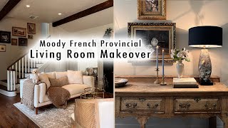 ENTRYWAY amp LIVING ROOM MAKEOVER Moody French Provincial  XO MaCenna [upl. by Nylhsa]