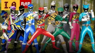 Power Rangers Dino Charge Energemas  Official Music  IA GEEK RAP [upl. by Yllatan401]