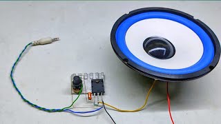 Audio amplifier using 5200 circuit [upl. by Norrab468]