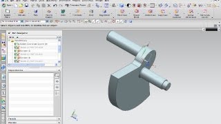 Kurbelwelle Sternmotor klein  Siemens NX 8 Training [upl. by Mcdade]