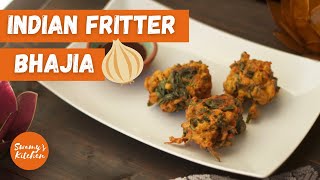 How To Make Bhajia  IndianStyle Fritter [upl. by Alauqahs906]