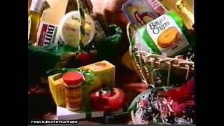 Wegmans Grocery Stores Ad Christmas Gift Basket 1994 [upl. by Naiviv820]