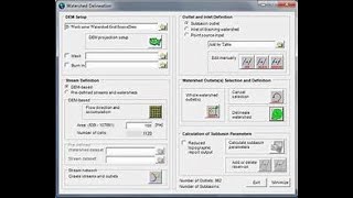 How To Delineate Watershed Using Arc SWATአማርኛ ቱቶር [upl. by Meunier]